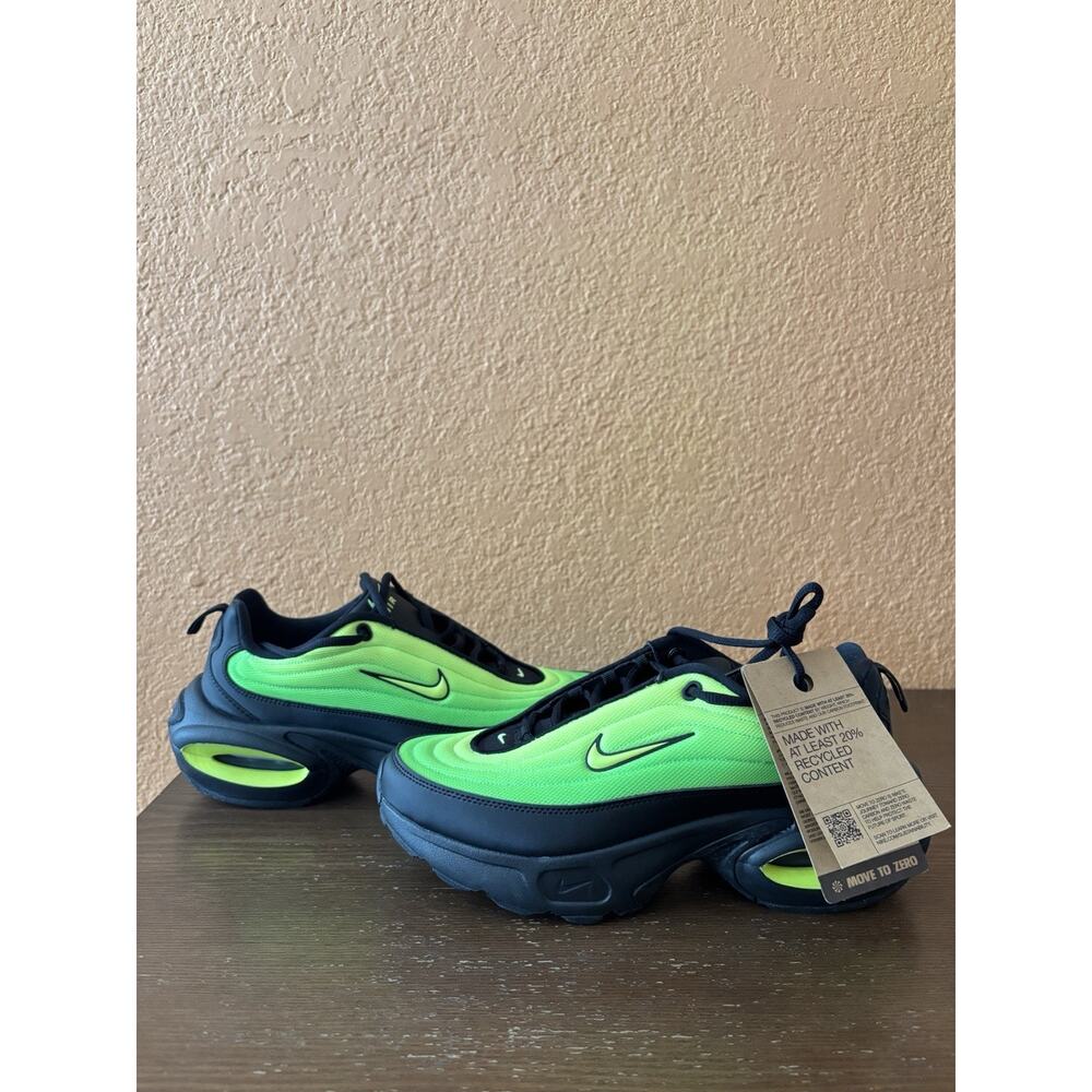 Nike Air Max Portal Women Black Green Cactus Shoes Size 8 New